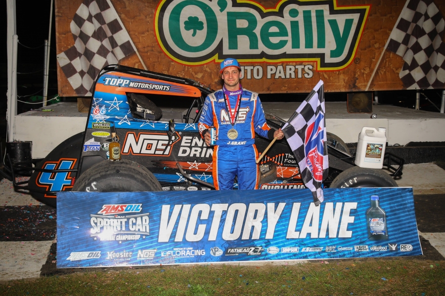 Justin Grant, TOPP Motorsports, Nos Energy Drink, USAC, Bubba Raceway Park